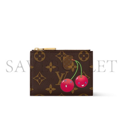 LOUIS VUITTON MURAKAMI LV X TM LISA WALLET M13420 (11.5*9*1.5cm)